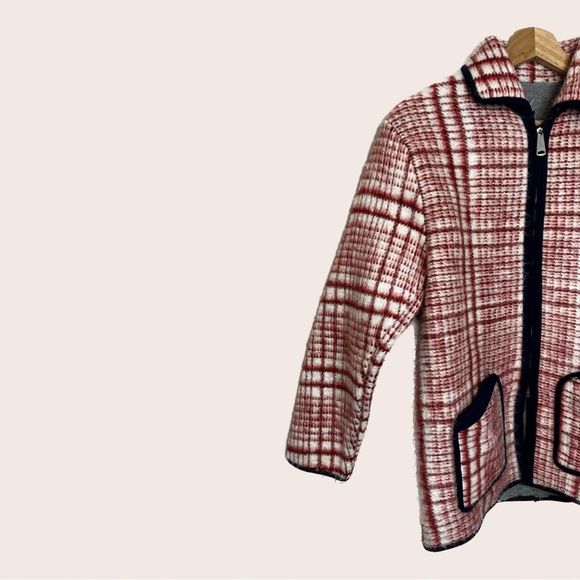 RARE vintage 1960’s all wool plaid jacket - Picture 2 of 6